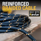 DEWALT Heavy Duty 3 in 1 Multi Charging Cord, 6ft Fast Charger Cord - Image 4