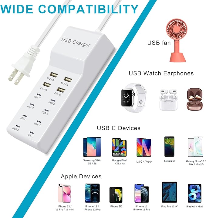 Multi-Port USB C Charging Station - Image 5