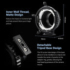 VILTROX PL-E Lens Adapter, Lens Converter Ring Camera Lens Mount Adapter Ring - Image 5