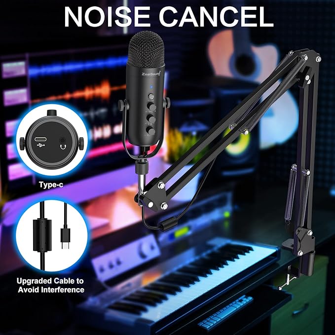 ZealSound Podcast Microphone - Image 4