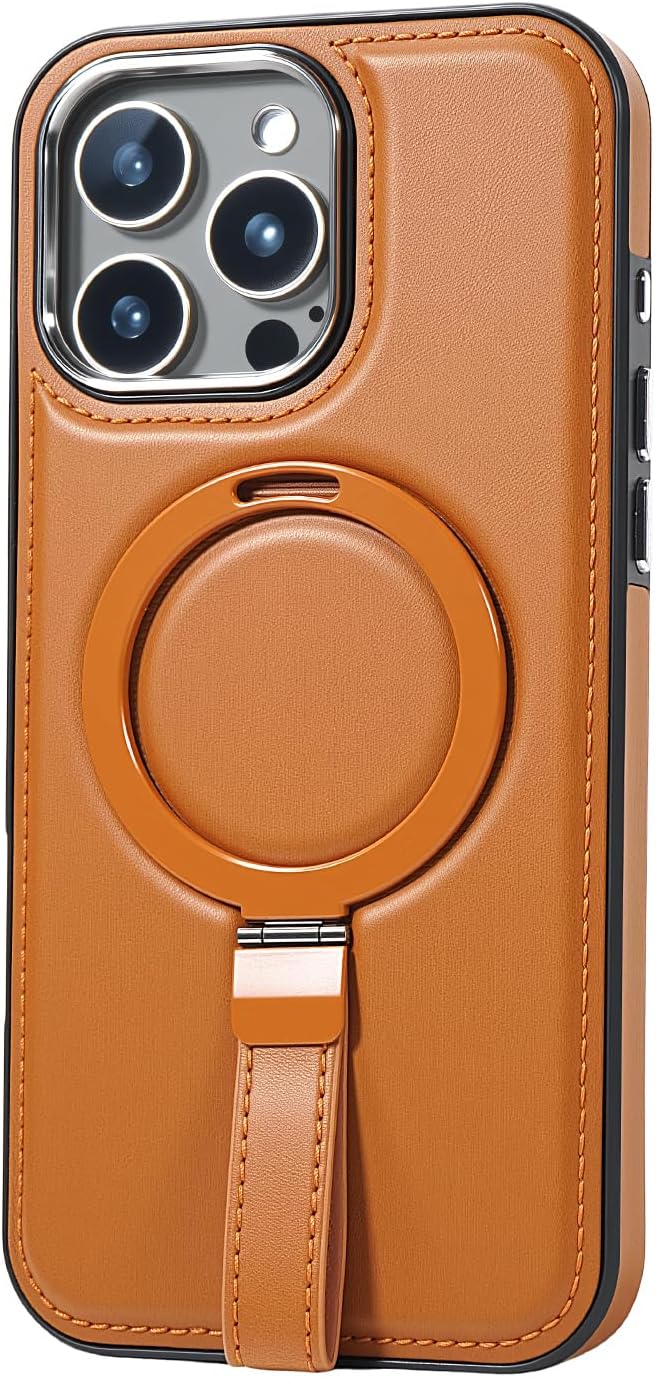 Leather Case, Suitable for iPhone 15 Pro Max Case, Invisible Magnetic Design - Image 9