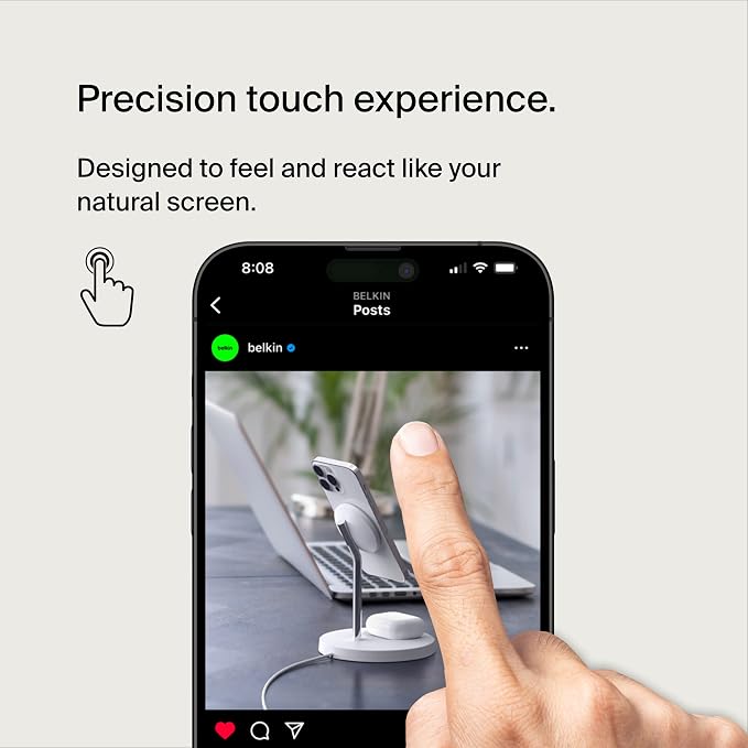 Belkin ScreenForce UltraGlass Blue Light Filter Screen Protector - Image 6
