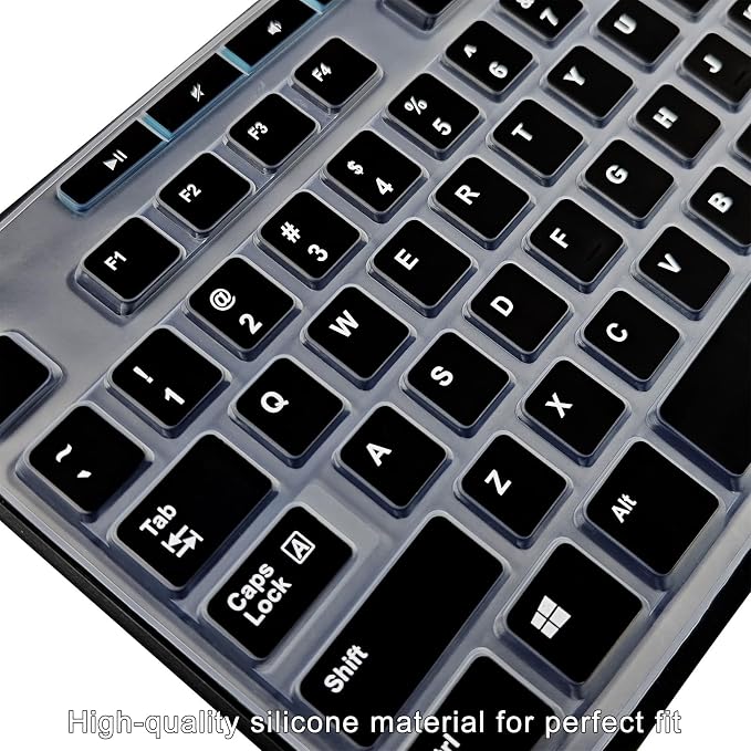 Keyboard Cover Silicone for Logitech K200 K260 K270, Keyboard Cover for - Image 3