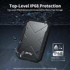 500GB Portable SSD, USB 3.2 Gen2 USB-C, IP68 Water & Dust Resistant, Shockproof - Image 3