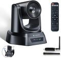 5.8GHz Wireless Conference Room Webcam, Church Live Streaming 3X USB 1080P by TONGVEO