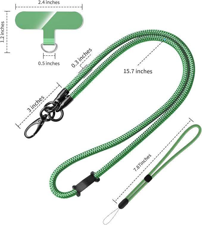 Cell Phone Lanyard Holder Anti Theft Crossbody Phone Wrist & Neck Strap - Image 4