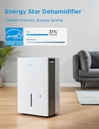 Midea 1, 500 Sq. Ft. Energy Star Certified Dehumidifier - Image 6