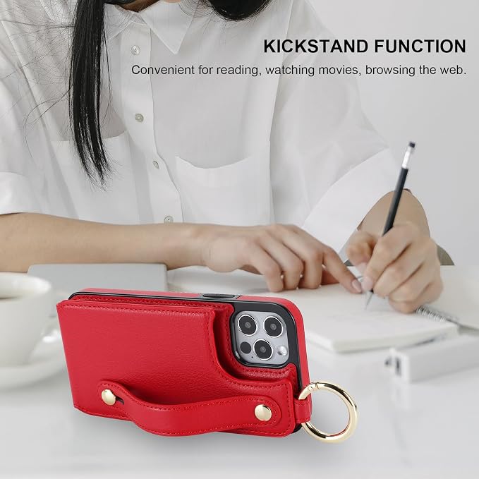 Folosu for iPhone 12/12 Pro Wallet Case - Image 6