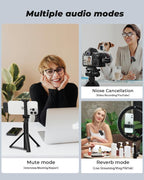 3-in-1 Mini Microphone for iPhone, Camera - 328ft Long Range - Image 6