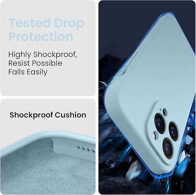 FireNova Designed for iPhone 13 Pro Case, Silicone Upgraded Phone Case with - Image 4