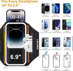 Running Armband with Earphone Bag Cell Phone Armband - Image 3