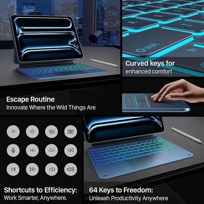 typecase Keyboard Case for iPad Pro 11-inch 2024, Magic Keyboard - Image 7