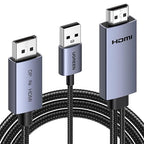 UGREEN 4K@60Hz Bidirectional HDMI to Displayport Cable Male to Male Adapter DP by UGREEN