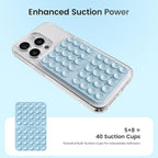 2PCS Silicone Suction Cup Phone Case Mount Double Sided, Hands-Free Phone - Image 3