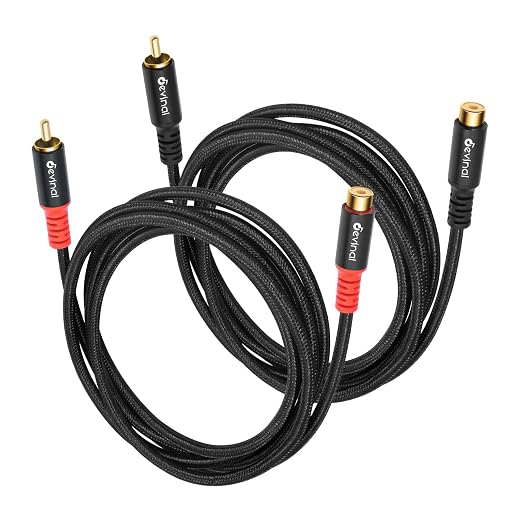 evinal RCA Female to Male Extension Cable - Image 8