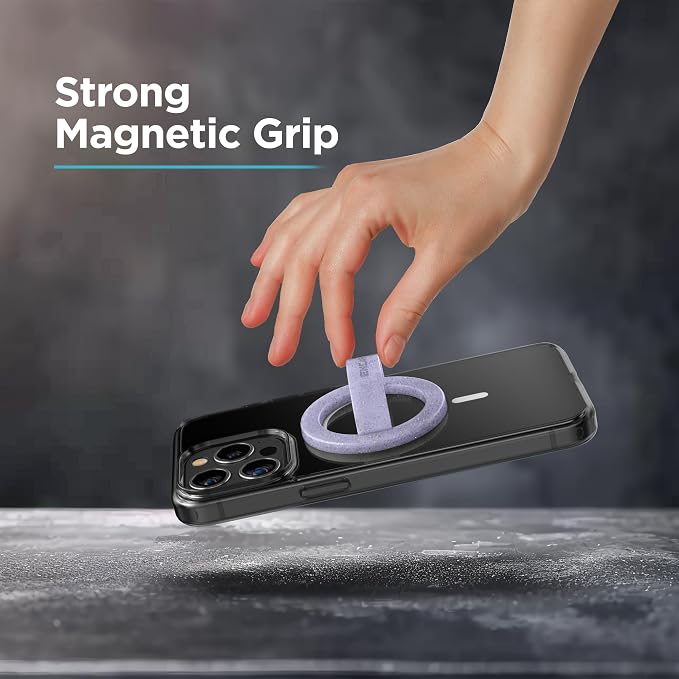 Encased Grip Loops for MagSafe, Magnetic iPhone Holder, Comfortable SoftTouch - Image 8