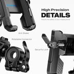 New Upgraded Bike Phone Mount Holder Two Connectors Quickly Lock and Release - Image 5
