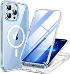 Miracase Magnetic for iPhone 13 Pro Max Case 6.7 inch, Upgrade Full-Body Clear by Miracase