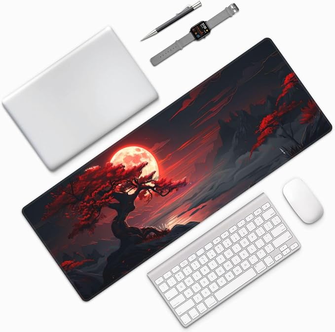 Extended Gaming Mouse Pad, Large Desk Mat XL Anime Mouse Pad Waterproof - Image 9