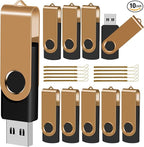 EASTBULL 64GB USB Flash Drive Bulk Thumb Drives 10 Pack by EASTBULL