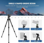 NEEWER TP09 Carbon Fiber Mini Tripod Compatible - Image 3