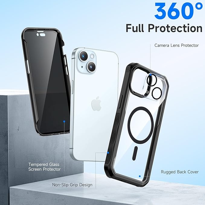 seacosmo for iPhone 15 Case, Full Body Bumper - Image 2