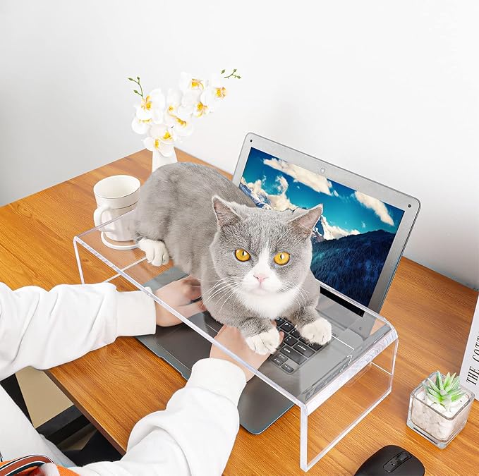 Anti-Cat keyboard cover, laptop keyboard covers cat proof, PC Desk Stand - Image 2