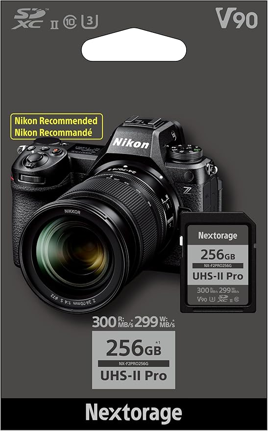 Nextorage 256GB SDXC UHS-II V90 SD Card Japanese Brand pSLC Max. Write Speed - Image 11