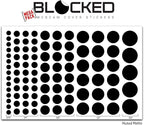 BLOCKED Stackable Webcam/Camera Vinyl Covers | 95 Low-Tack Restickable Webcam - Image 7