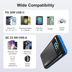 Portable Charger Power Bank 52800mAh Powerbank PD 30W and QC 4.0 Fast Charging - Image 5