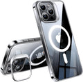 TORRAS Magnetic Kickstand for iPhone 15 Pro Case, Dual Camera Protection by TORRAS