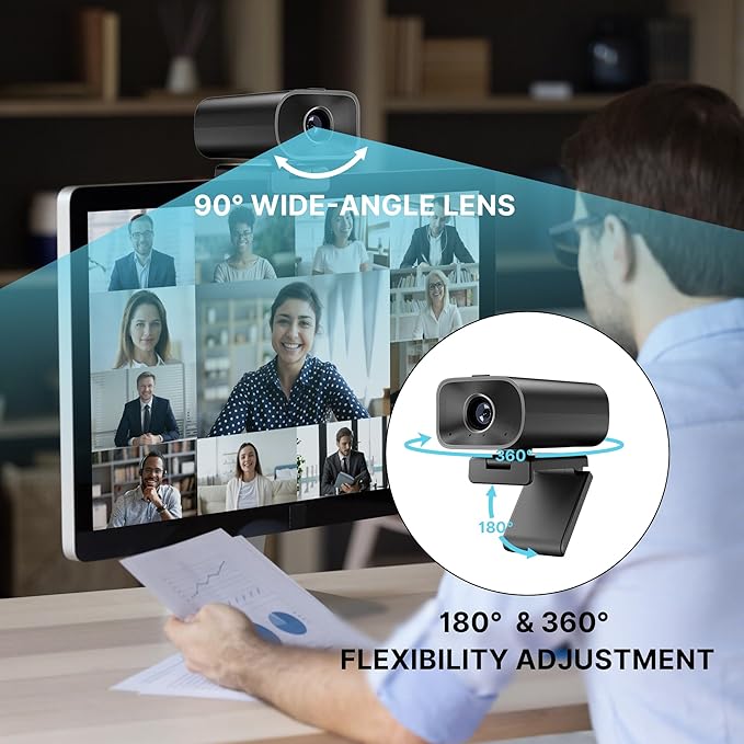 Webcam with 5W Speaker and Microphones - Image 6