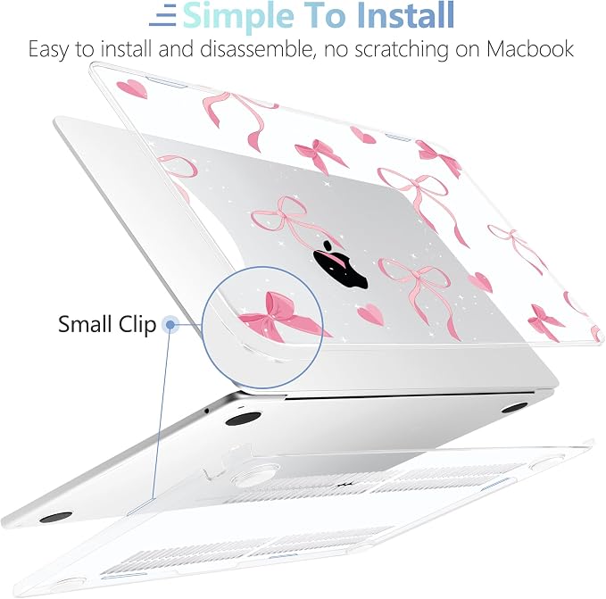 MEEgoodo Case for M4/M3/M2 MacBook Air 13.6 inch Case 2025 2024 2022, Fit Model - Image 5