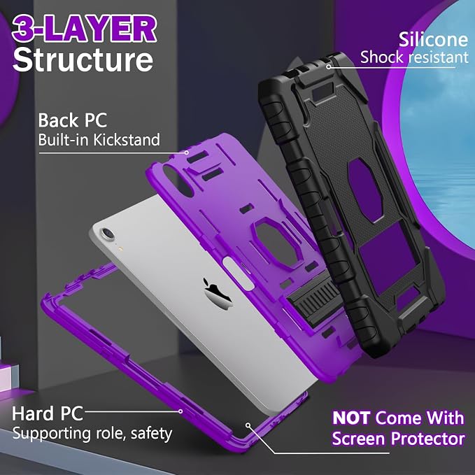 Grifobes Case for iPad Mini 7 2024 / Mini 6 2021 8.3 inch, Heavy Duty - Image 5