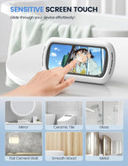 Lamicall [Enhanced Sound Quality Shower Phone Holder Waterproof, Speaker Hole & - Image 5
