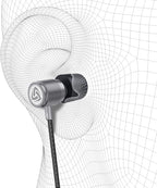 LUDOS Ultra Wired Earbuds in-Ear Headphones, 5 Years Warranty, Earphones - Image 8