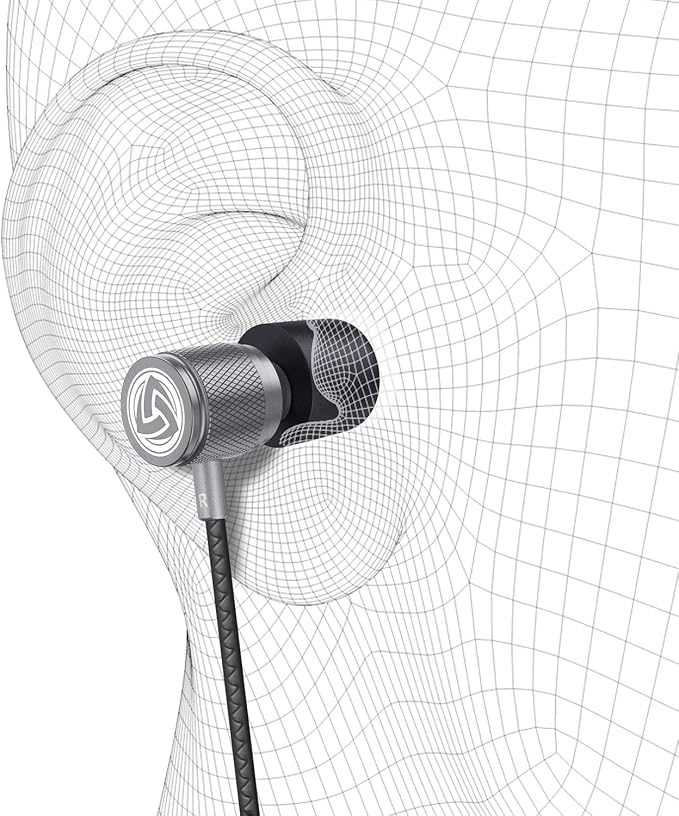 LUDOS Ultra Wired Earbuds in-Ear Headphones, 5 Years Warranty, Earphones - Image 8