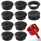 Desk Grommet 2 Inch 8 Pieces, Desk Hole Cover by XIOGZAXI