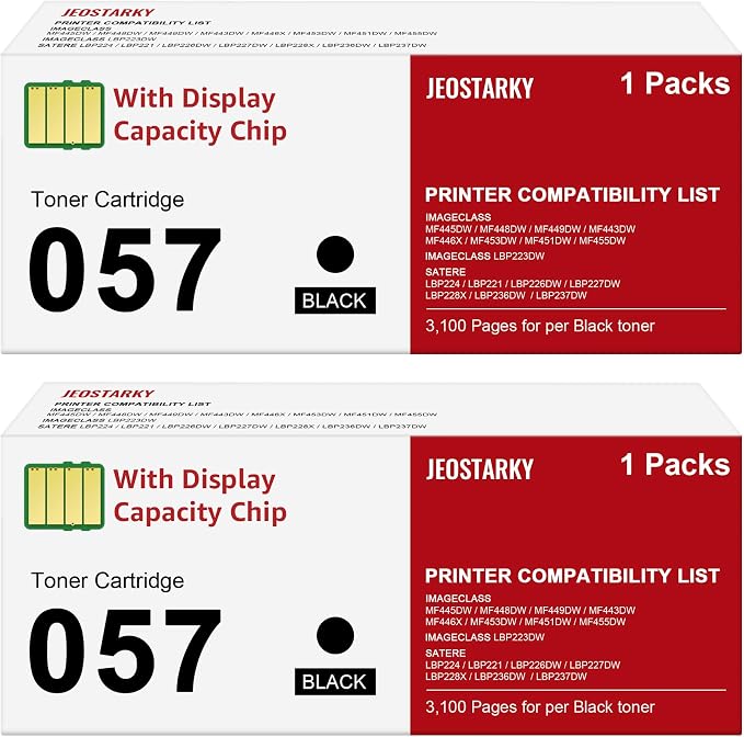 Compatible 057 Toner Cartridge by Jeostarky