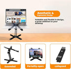 Moallia N86 360 Rotating Laptop Stand, Adjustable Height & Angle, Ergonomic - Image 4