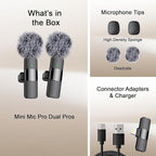 Mini Mic Pro – #1 Microphone for iPhone & Android, Wireless Mini Microphone - Image 6