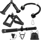 Cable Machine Attachment，LAT Pulldown Attachments Upgraded 1.3 Inch Comfort by Lovind