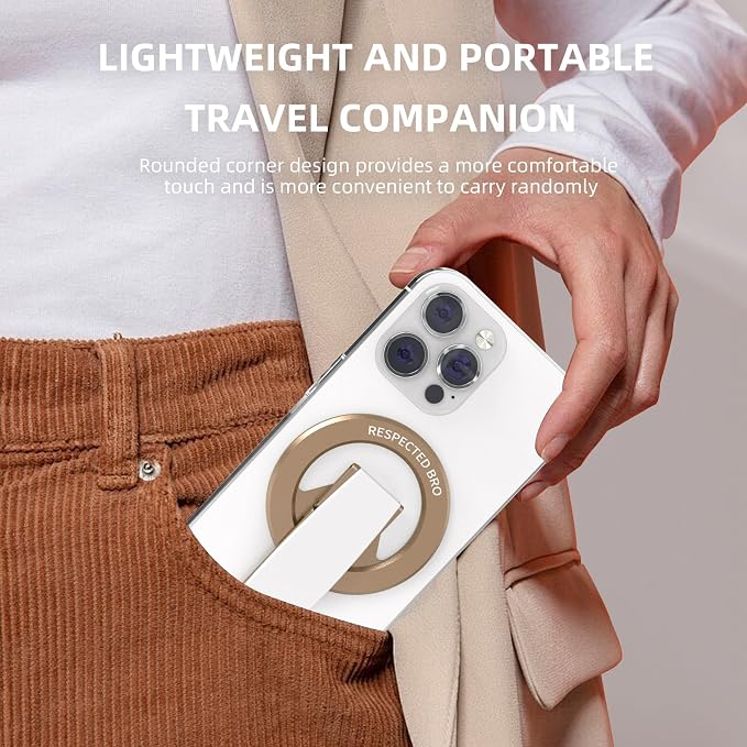 Magnetic-Phone-Grip-Stand, Magnetic Phone Ring Holder Kickstand - Image 9