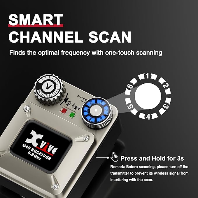 Xvive U45R Wireless in-Ear Monitor System - Image 4