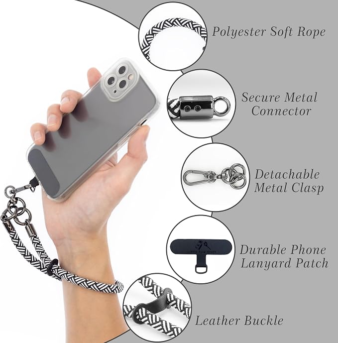 Cell Phone Wrist Strap Phone Lanyard Wrist Phone Wristlet Lanyard Hand Wristlet - Image 3