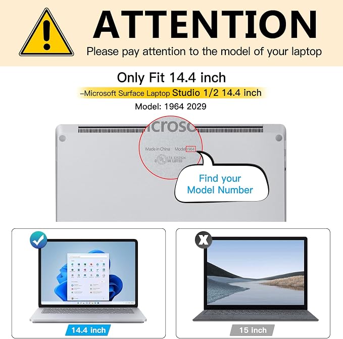 FILMEXT Privacy Screen for Microsoft Surface Laptop studio 2/1 14.4 inch - Image 8