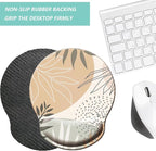Mouse Pad with Wrist Support, Ergonomic Mouse Pad with Memory Foam Wrist Rest - Image 4