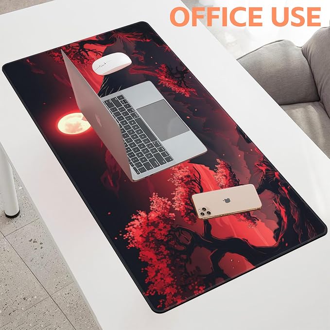 Mouse Pad Large Japanese Landscap Non-Slip Game Desk Mat - Image 5