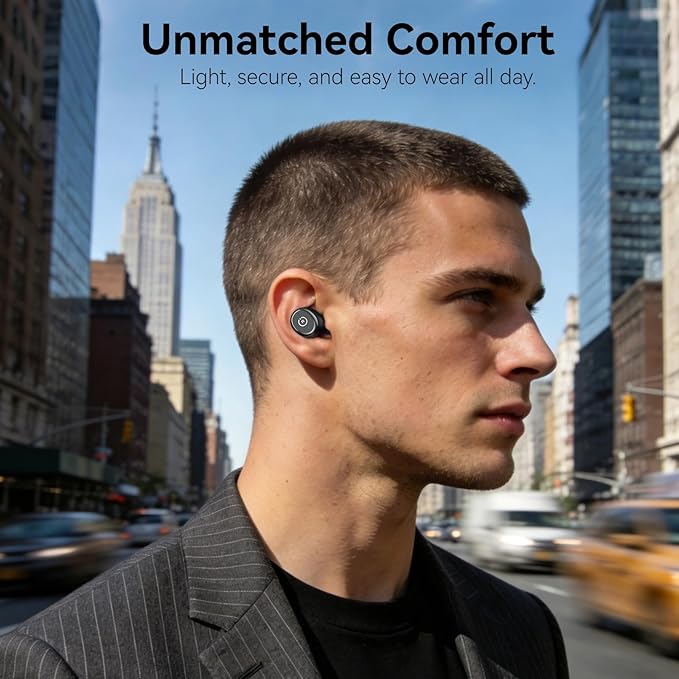 TOZO T10 Wireless Earbuds Bluetooth 5.3 Headphones, App Customize EQ, Ergonomic - Image 4