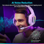 FC200 Wireless Gaming Headset for PS5, PS4-2.4GHz USB Foldable Headphones - Image 3